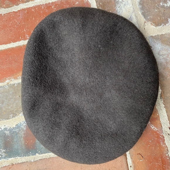 Kangol 504 brown wool driving flat cap Y2K Size XL - Picture 4 of 14